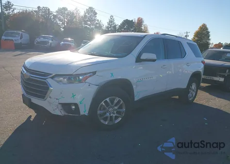 2018 Chevrolet Traverse 1Lt из США, поврежденный, VIN 1GNERGKW6JJ205735